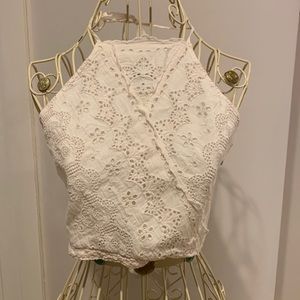 AE Lace Halter Top